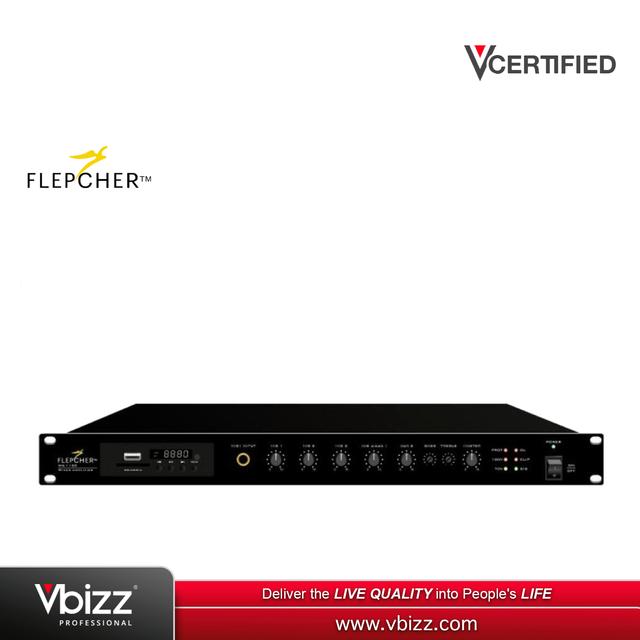 product-image-FLEPCHER MA-1240 240W Mixer amplifier with MP3/Tuner/Bluetooth & Euro Block Connector
